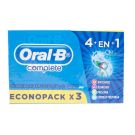Pack crema dental ORAL-B 4 en 1, 80gr