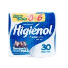 Papel Higienico Higienol Premium 30metros, Lleve 8 pague 6