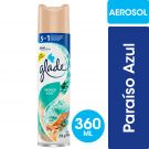 Desinfectante Glade Aero Paraiso Azul 5 En 1, 360 ml
