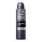 Desodorante Dove Men care Invisible dry en aerosol, 150 ml