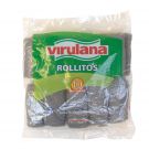 Lana de Acero en Rollitos Virulana, 10 Unidades