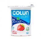 Yogurt Colun de frutilla sin lactosa, 125 grs