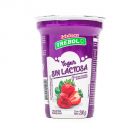 Yogurt Sin lactosa Trebol frutilla, 200 grs