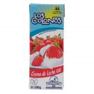 Crema de leche UAT Los Colonos, 200 gr