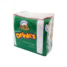Servilletas de papel Drink's, 100 unidades de 20cm x 20cm