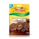 Galletitas Integrales sabor Chocolate El Germano,130gr