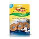 Galletitas Integrales sabor Coco El Germano,130gr