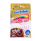 Coco rallado Arcoiris, 50 grs