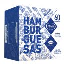 Hamburguesa de carne Efege, 60 unidades