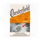 Cigarrillo Chesterfield, caja de 20