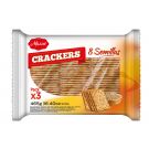 Tripack de galletitas Mazzei Crackers 8 semillas, 465 grs