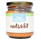 Mantequilla de maní Nuts & Fit Crunchy, 230 grs