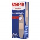 Band-Aid Johnson's Transparente, 10 unidades