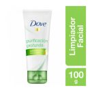 Limpiador facial Dove purificación profunda, 100 grs