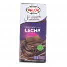 Chocolate Valor con leche sin azucar, 100 gr