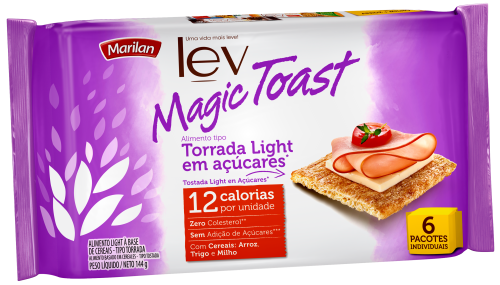 Galletita Marilan magic toast light