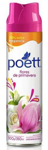 Desodorante de Ambiente en Aerosol Poett Flores de Primavera, 360ml
