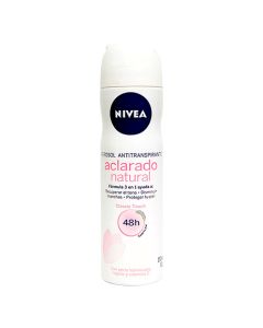 Desodorante Nivea Deo Spray aclarado natural 150 Ml.