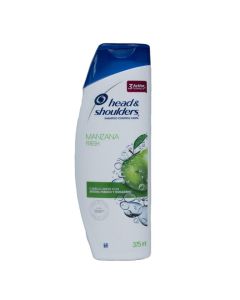 Head Shoulders shampoo manzana fresh, 375 ml