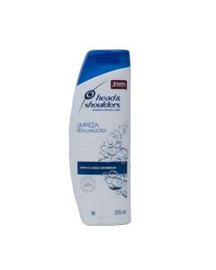 Head Shoulders shampoo limpieza renovadora, 375ml