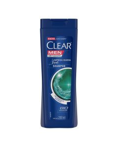 Shampoo Clear Men 2 en 1 dual effec, 200ml
