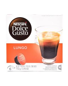 Café Nescafe Dolce Gusto Lungo, 16 unidades
