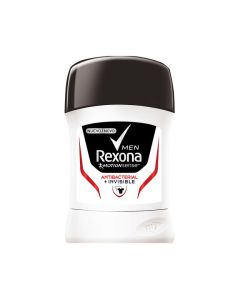 Desodorante Rexona Stick men antibacterial invisible, 50g