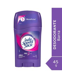 Desodorante Lady Speed Stick,en barra 45 grs