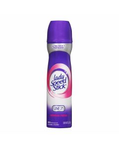 Desodorante Lady Speed Stick powder fresh aerosol Econo Pack, 2 unidades 150 ml