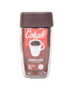 Café Colcafe granulado, 50 grs
