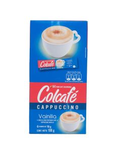 Café Colcafe cappuccino vainilla, 6 unidades