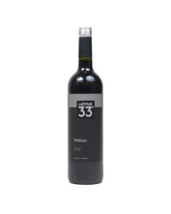 Vino Latitud 33 malbec tinto, 750 ml