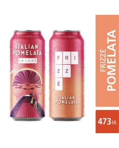 Frizze Italian Pomelata en lata, 473 ml