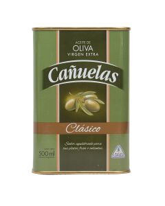 Aceite de oliva extra virgen Cañuelas clásica, 500 ml