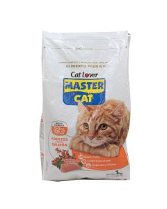 Alimento para gato Master Cat adultos sabor salmon, 1kg