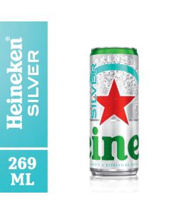 Cerveza Heineken Silver lata 269 Ml.