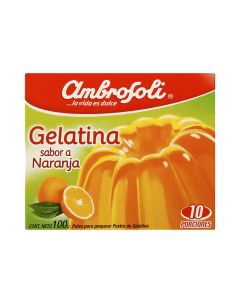 Gelatina Ambrosoli de naranja, 100 grs