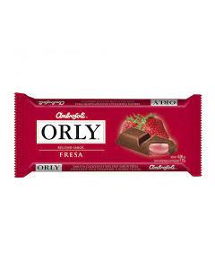 Chocolates Orly relleno sabor fresa, 115 grs