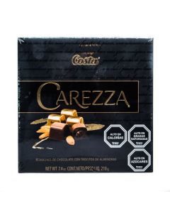 Chocolate Costa Carezza en caja, 210 gr