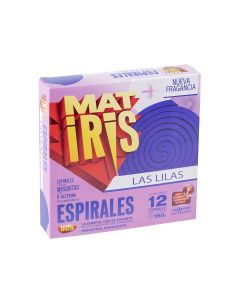 Espirales Matiris Mellizas Las Lilas, 12 unidades