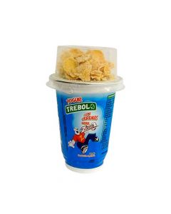 Yogur con cereal Zucosos Trebol, 150 gr