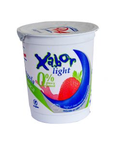 Yogurt Doña Angela light frutilla  Xabor, 350 gr