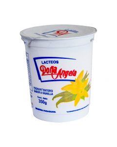 Yogurt entero vainilla Doña Angela, 350 grs