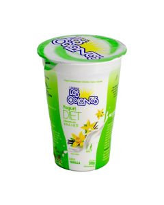 Yogurt Diet de vainilla Los Colonos, 200gr