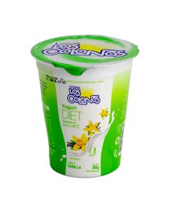 Yogurt dietetico de vainilla Los Colonos, 350 gr