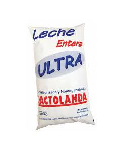 Leche entera Ultra Lactolanda en sachet, 500 ml