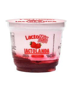 Lactomix pulpa Frutilla Lactolanda, 120 gr