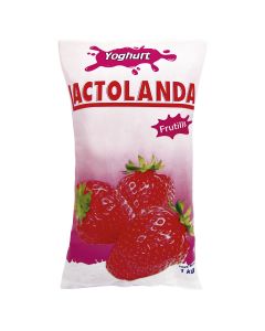 Yogurt Lactolanda frutilla, 1lt