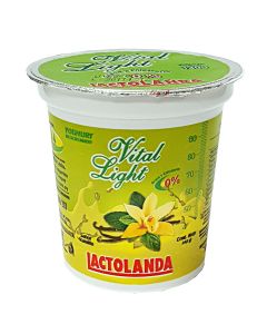 Yogurt Lactolanda vital light vainilla, 140gr