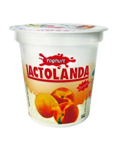 Yogurt Lactolanda durazno, 140 gr